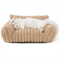 Large Washable Fluffy Orthopedic Soft Dog Pillow Dog Sofa Bed-Snoozy Dream