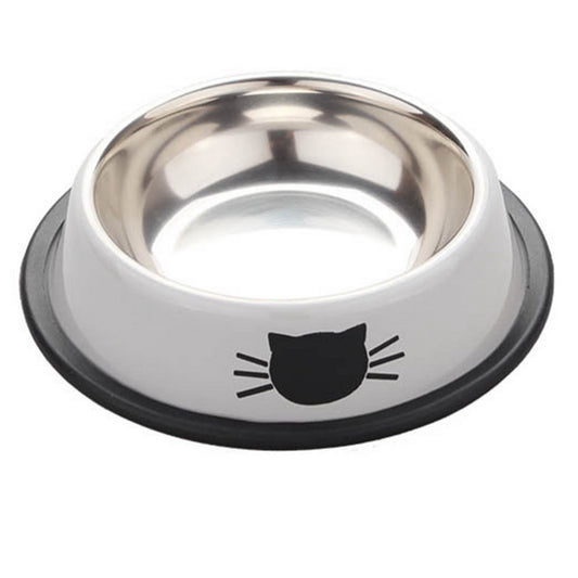 Stainless Steel Non-Slip Pet Bowl for Cats and Dogs