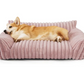 Large Washable Fluffy Orthopedic Soft Dog Pillow Dog Sofa Bed-Snoozy Dream