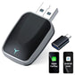 2-in-1 Wired to Wireless CarPlay Adapter